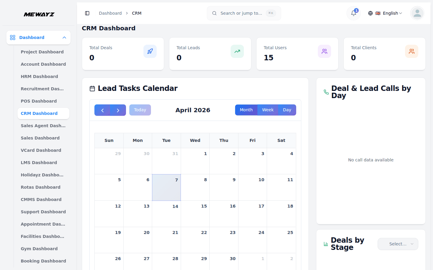 Mewayz CRM and business platform — clean modern interface