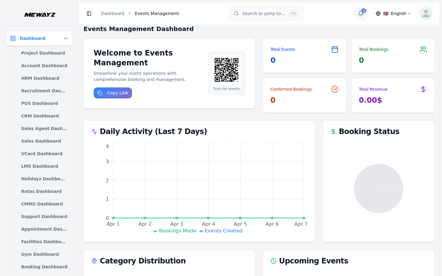 Events Management - Mewayz