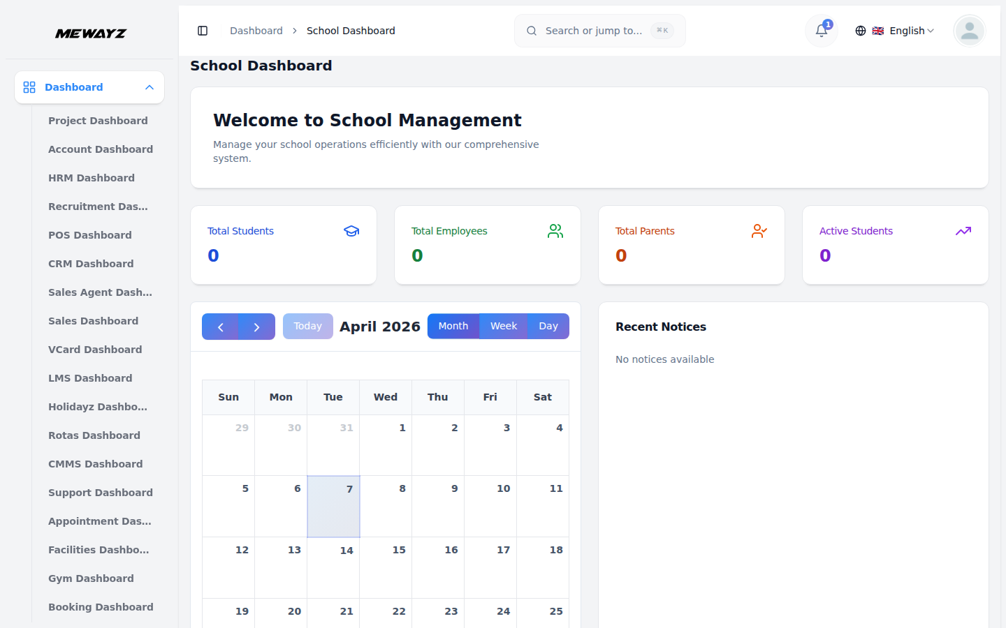 School Management - Mewayz