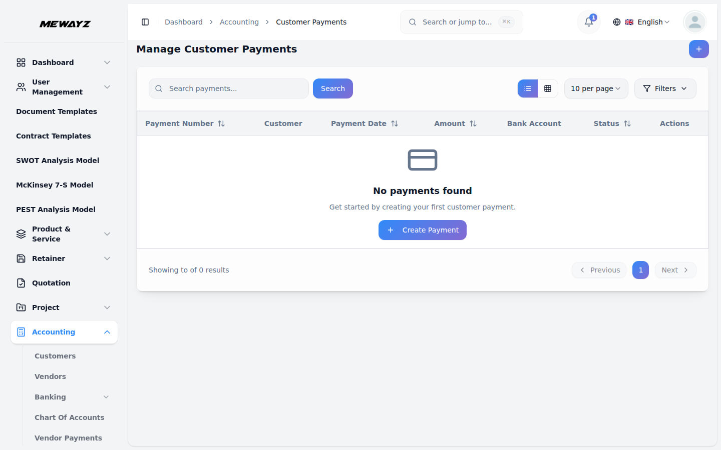 Commission Payments - Mewayz