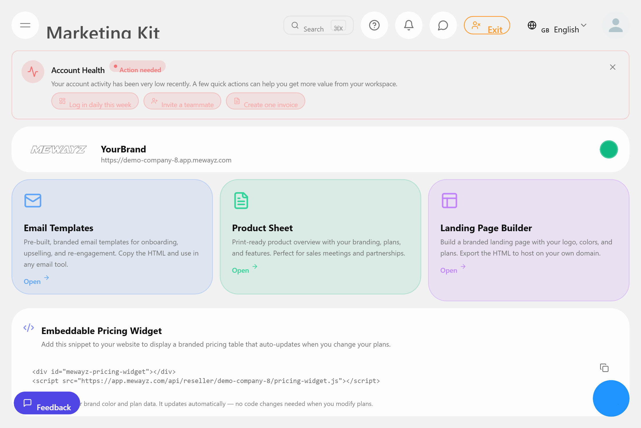 ชุดเครื่องมือการตลาดแบบไวท์เลเบลพร้อมเนื้อหาสำเร็จรูป